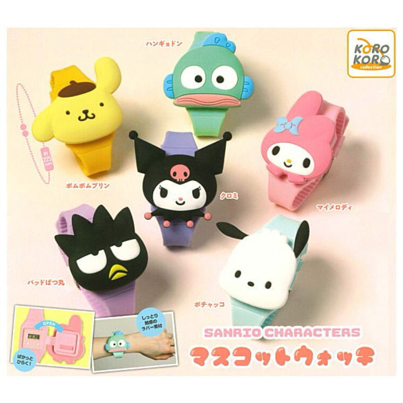 🇯🇵SANRIO日本🔥三麗鷗角色吉祥物手錶🔥酷企鵝🐧現貨扭蛋💕剩酷企鵝 售完不補