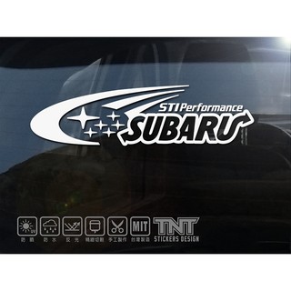 【TNT彩繪貼紙】SUBARU 速霸陸 3M反光貼紙 SUBWAY STYLE