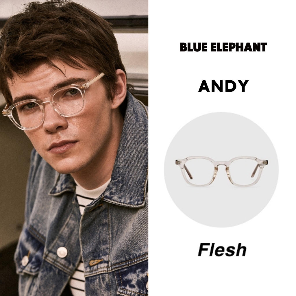 ● BLUE ELEPHANT ● ANDY ★韓国人気メガネ☆ ANDY BLUE ELEPHANT(ブルーエレファント) メガネ(レディース
