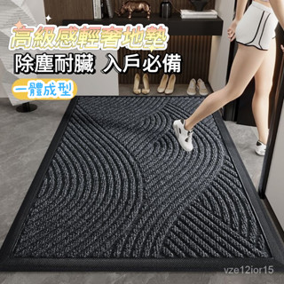 【廠家直銷】高階別墅入戶門地墊家用防滑門外腳墊免打理耐臟入宅進門門口地毯防滑墊子 地毯地墊 止滑地墊 防水地墊 加厚地毯