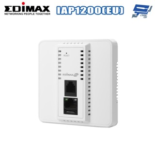 昌運監視器 EDIMAX 訊舟 IAP1200 AC1200雙頻入牆式無線基地臺EU