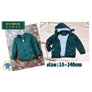 [夏天買冬裝]二手常春藤童裝 IVY HOUSE羽絨外套✨軍綠色羽絨外套✨130cm羽絨外套✨140cm羽絨外套