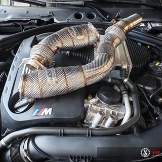 BMW F87 M2C S55 升級全新 MACH5 高流量帶三元催化頭段 當派 排氣管 【YGAUTO】