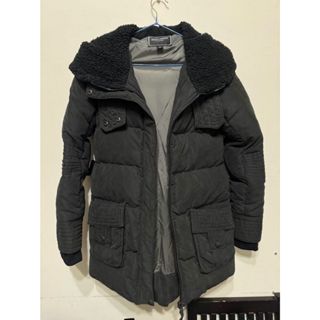 1.5折 全新 bauhaus代理 80/20 羽絨大衣 羽絨外套 黑色 尺寸：XS 女款 連帽大衣 風衣 長版大衣