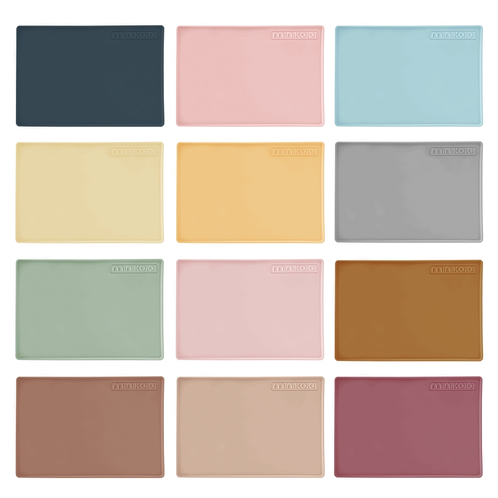 土耳其【minikoioi】矽膠餐墊 餐墊 防滑矽膠餐墊 烘焙墊 矽膠 (多色可選)