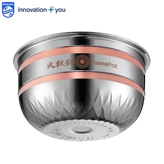 PHILIPS 飛利浦 IH電子鍋專用配件 火紋鍋 【無彩盒】 適用機型 :HD4558/HD4566/HD4568
