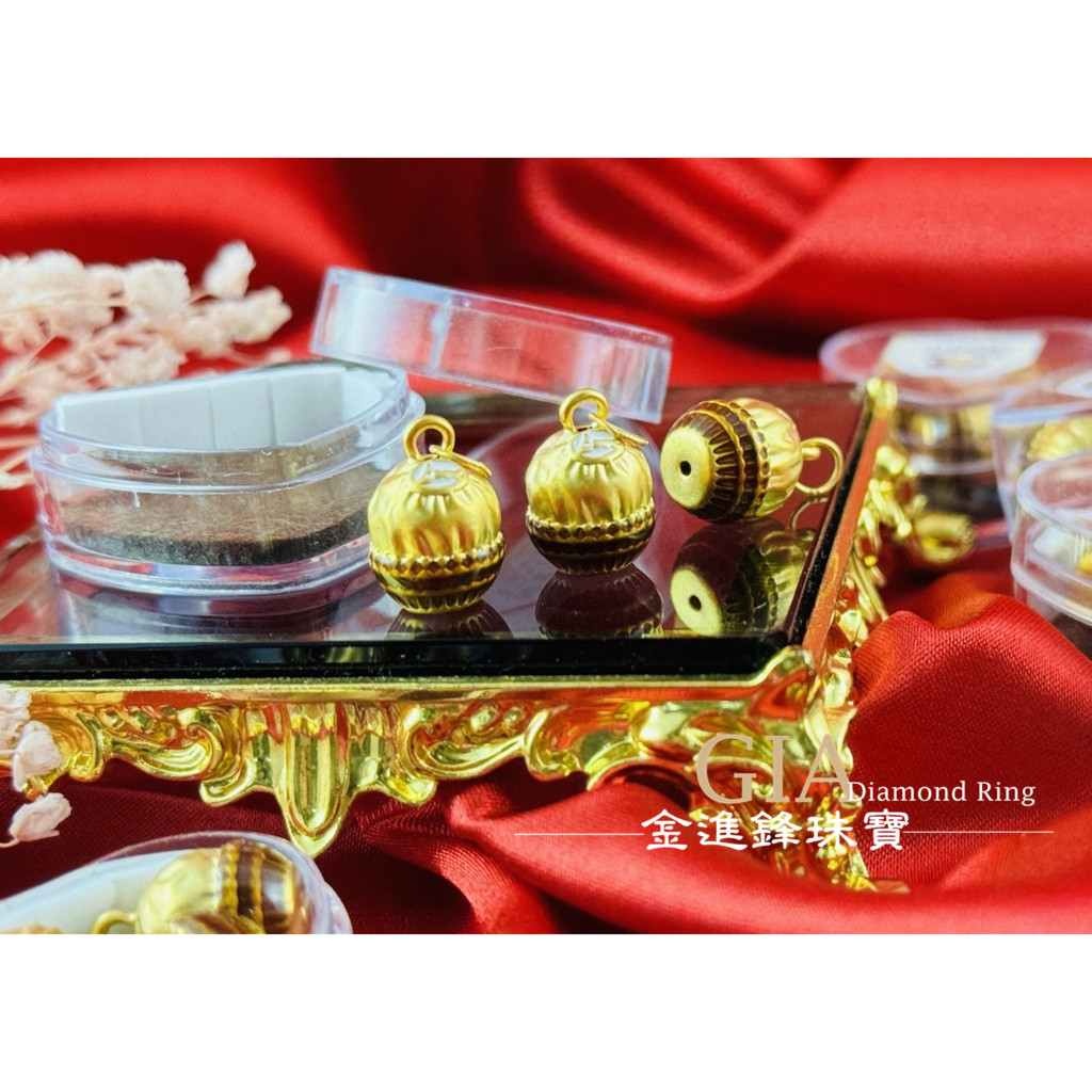 (可直購)純金金莎巧克力重約0.38～0.39錢 板橋金進鋒珠寶 G021386金莎黃金墜飾
