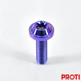 【臺南新發車業】PROTI M6 鈦合金螺絲 CCF01系列 16MM 20MM 鈦螺絲