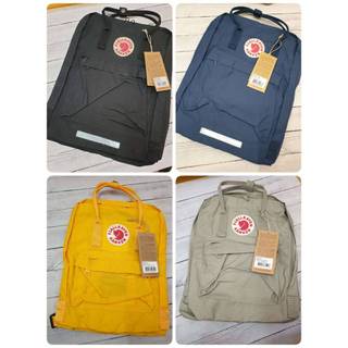 A40 全新 瑞典Fjallraven Kanken 方形後背包 北極狐 小狐狸 黑/藍/灰/黃 電腦包 書包 16L