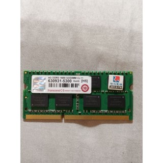 創見 Transcend DDR3 1600/4G筆電記憶體