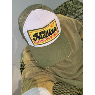 SLC I Vintage patch mesh trucker hat / 6color