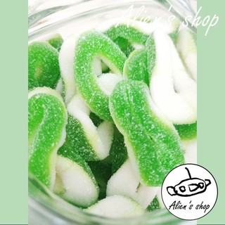 (Alien's shop)現貨 零食 軟糖 青蘋果圈