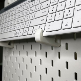 IKEA SKÅDIS Skadis 洞洞板/壁板配件-鍵盤收納掛架 黑膠唱片展示架