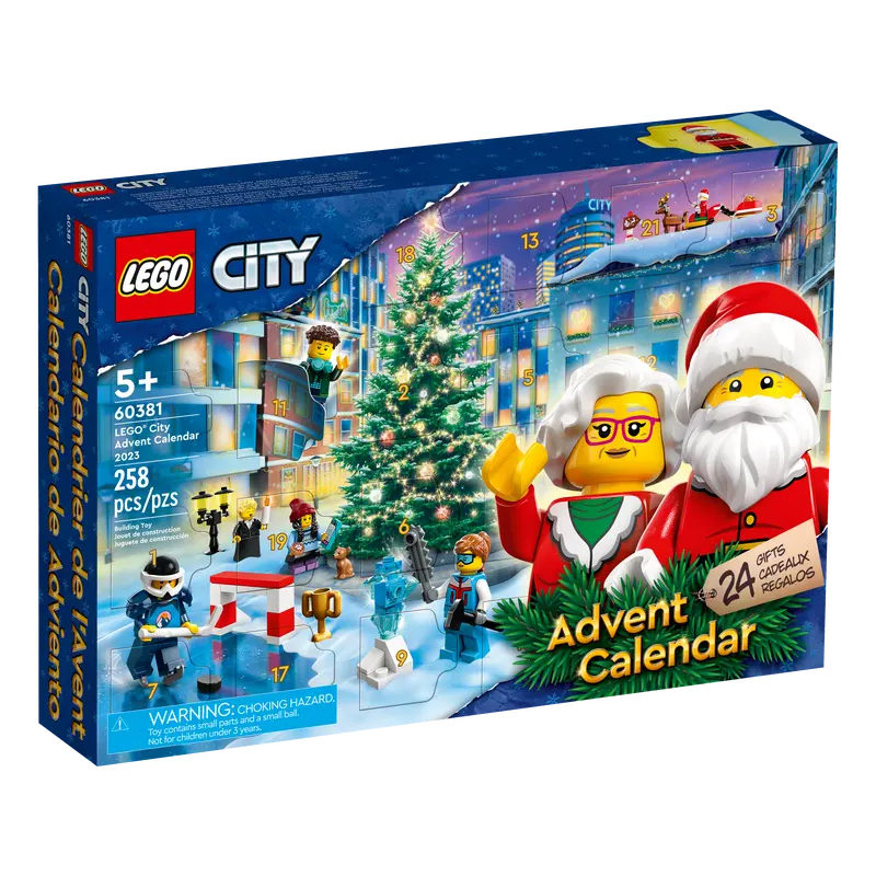 玩具研究中心 現貨  樂高 LEGO 積木 City 城市系列 - 驚喜月曆60381