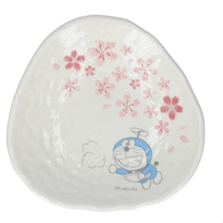日本 官方正品 小叮噹 未來百貨 哆啦A夢 美濃燒 櫻花小盤子