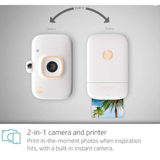 【隔日配】 HP Sprocket 2in1 相印機 拍照 app手機列印 二合一 拍立得 2504