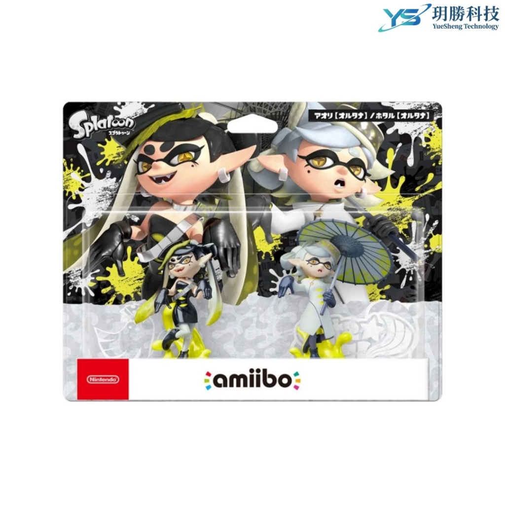 Switch 任天堂 Amiibo 亞織&小螢 斯普拉遁系列 玩具 人偶 公仔