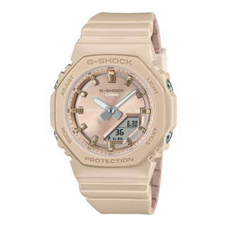 CASIO卡西歐 G-SHOCK柔和光澤雙顯錶/GMA-P2100ST-9A