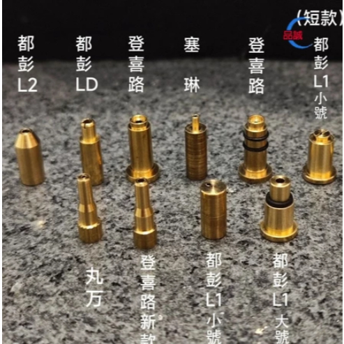 登喜路都彭打火機氣罐氣瓶轉接頭火機充氣接頭氣嘴充氣體銅嘴氣體轉換頭