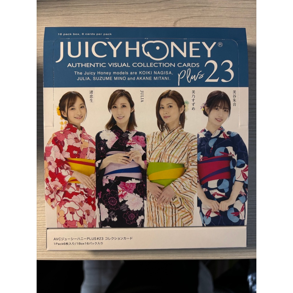 ジューシーハニー PLUS #27 コレクションカード 未開封ボックス 1BOX