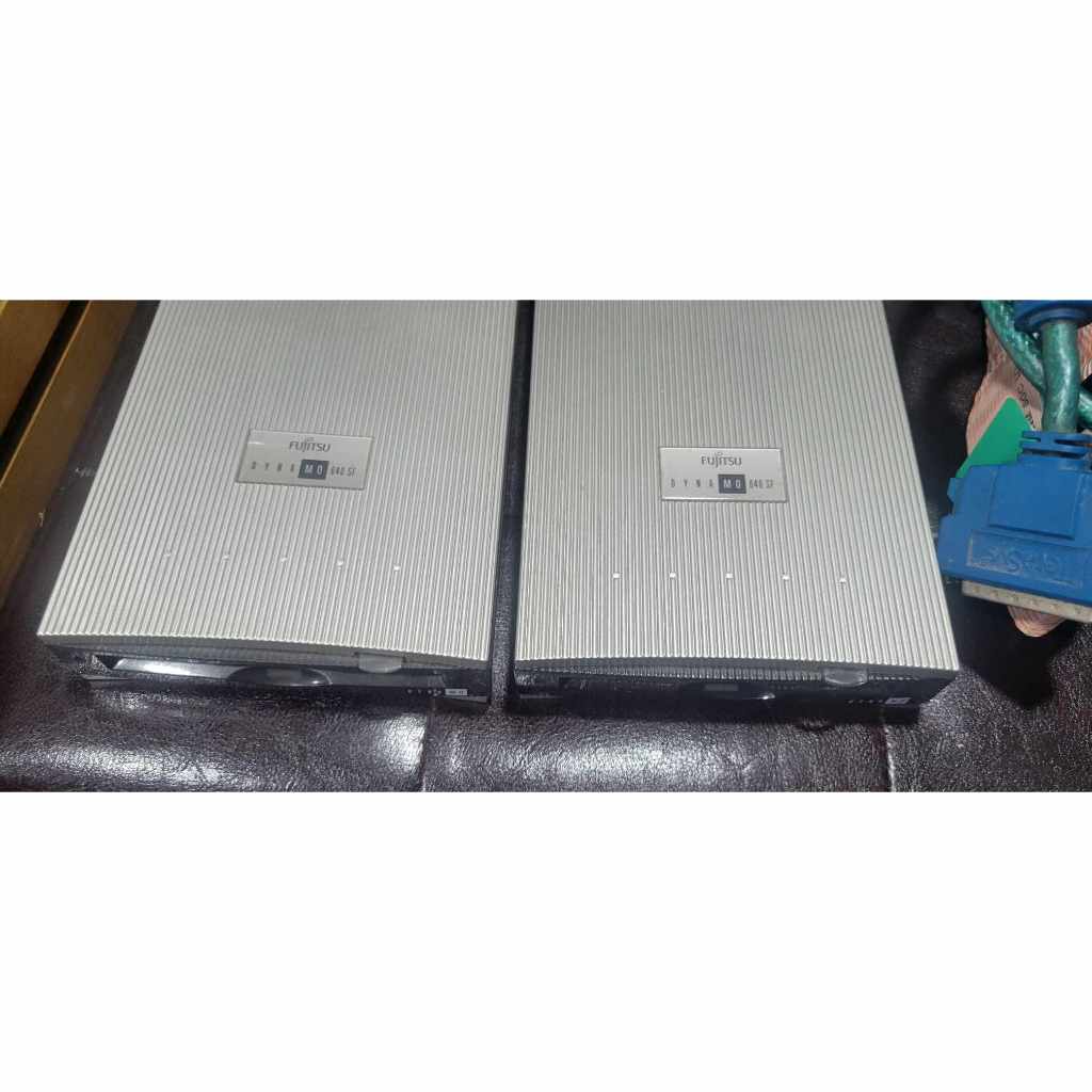兩台當故障品出售的 Fujitsu Dynamo 640SF MDG3064SS 650 mo機兩台一起賣950元