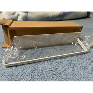廚房鐵藝抹布捲紙架（白色）（紙巾架 收納置物架）