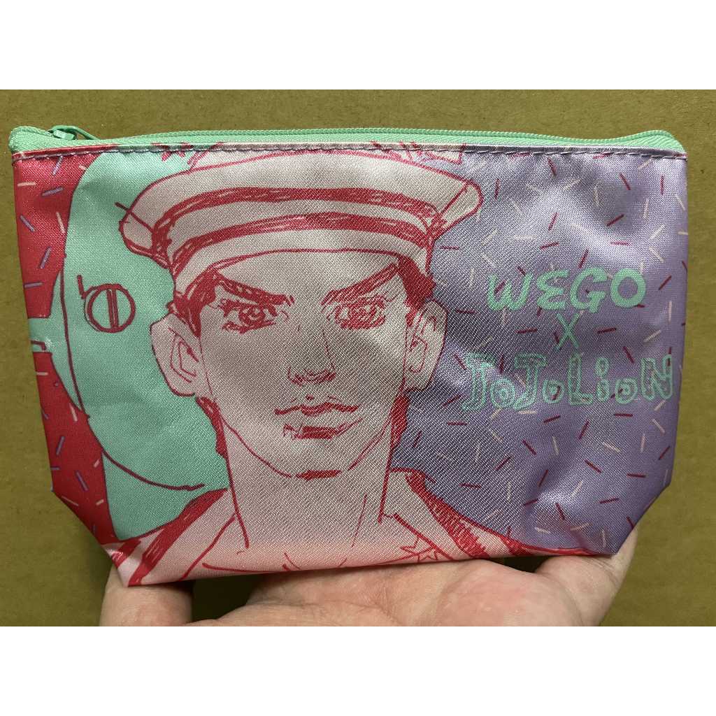 日版 拉鍊包 WEGO JoJo的奇妙冒險 定助 軟又濕 Soft & Wet 第八部 JoJoLion