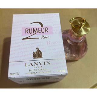 LANVIN 粉戀玫瑰女性淡香精30ml特價450元（拆封膜）