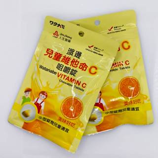 ✨人生製藥✨ 渡邊 兒童維他命C 咀嚼錠 144錠