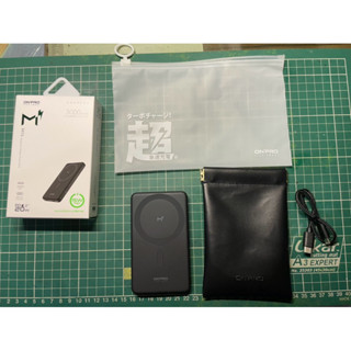 ONPRO MagReact M1s 5000mAh Magsafe磁吸行動電源(9.9成新）贈MagnaS無線充電卡