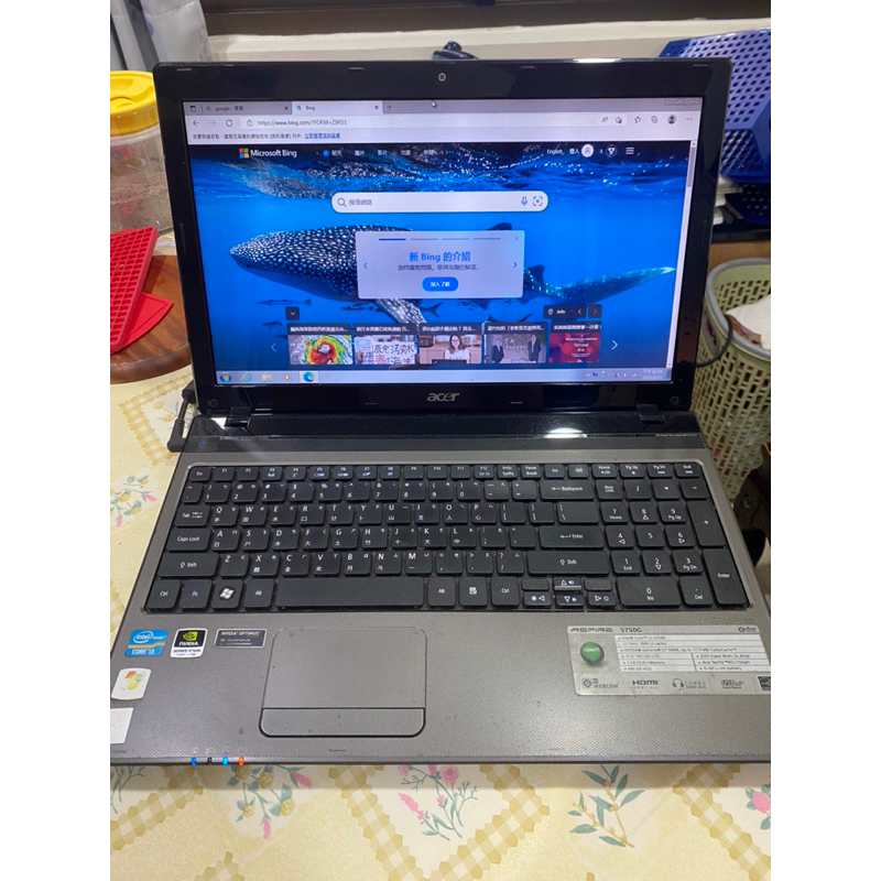 ACER ASPIRE 5750G 2011年 core i3