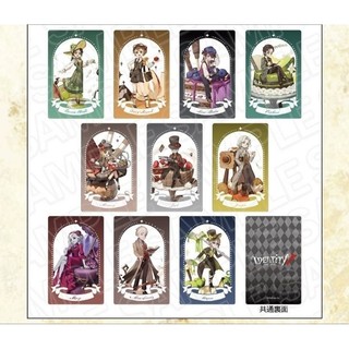 【絕版現貨❆日本】第五人格 第五 咖啡廳 下午茶 卡片 囚徒 隱士 小女孩 寫真 紅夫人 園丁 先知 傑克 機械師