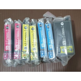 娃娃機盲盒 EPSON 艾迪生副廠印表機墨水匣整組賣 紅黃藍色共7個