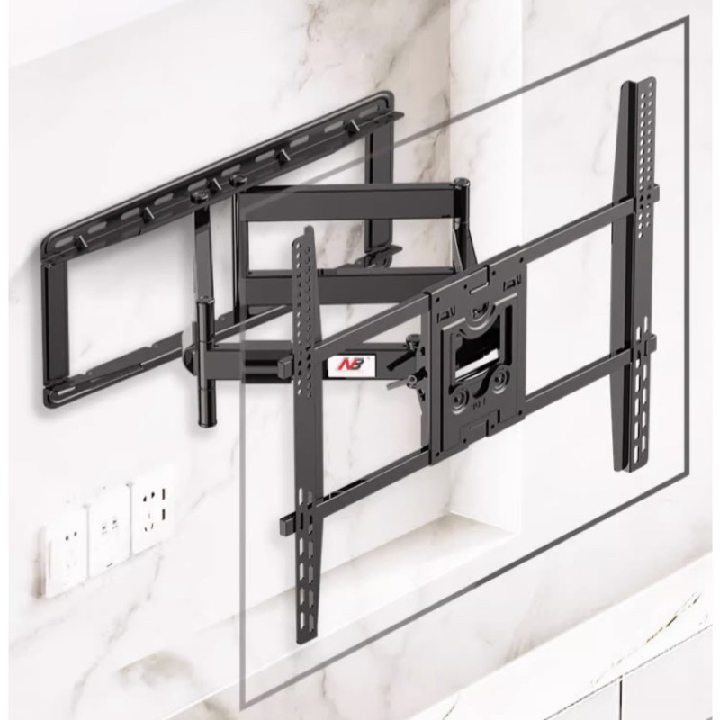 【祥禾科技】NB SP5 壁掛架 電視架 螢幕支架 雙手臂電視架 大螢幕 電視壁掛架(50~90)吋適用 電視壁掛架施工