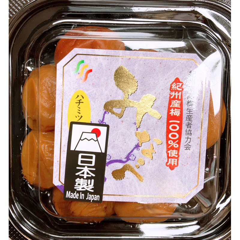 【亞菈小舖】日本零食 紀州南高梅 蜂蜜風味 200g【優】