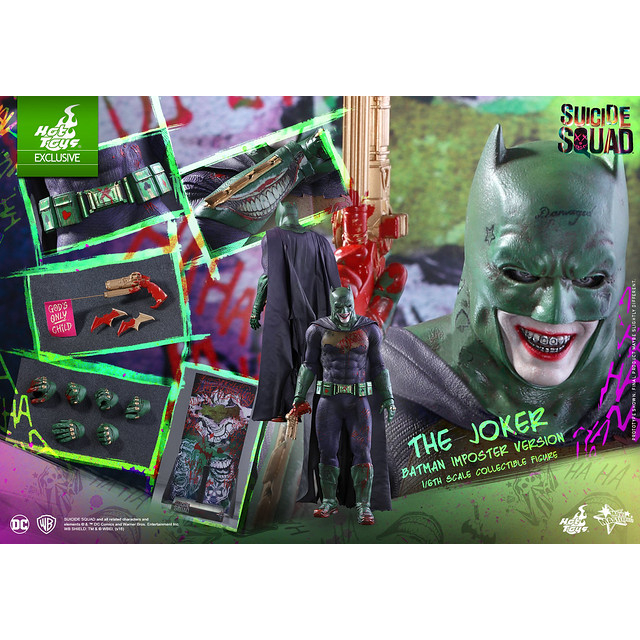 野獸國 Hot Toys MMS384 DC 自殺突擊隊 偽蝙蝠俠 小丑 小丑蝙蝠俠