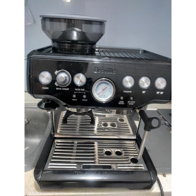 breville BES870 義式半自動咖啡機 220v二手機