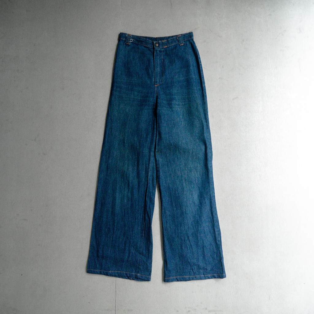 《白木11》70S DITTOS FLARE DENIM 女裝 深藍 原色 丹寧 靴型 喇叭褲