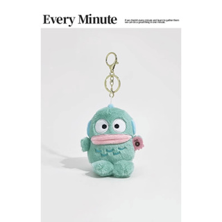 EMINUTE醜萌小丑魚毛絨玩具背包掛件學生創意情侶鑰匙圈包包掛飾書包吊飾可愛卡通手機吊飾裝飾