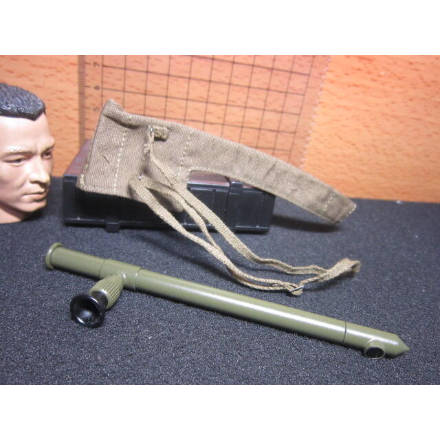 WQ1B4二戰部門 DID原廠舊化版1/6精緻金屬製狙擊潛望鏡一支(附攜行袋) mini模型 不是真人用的