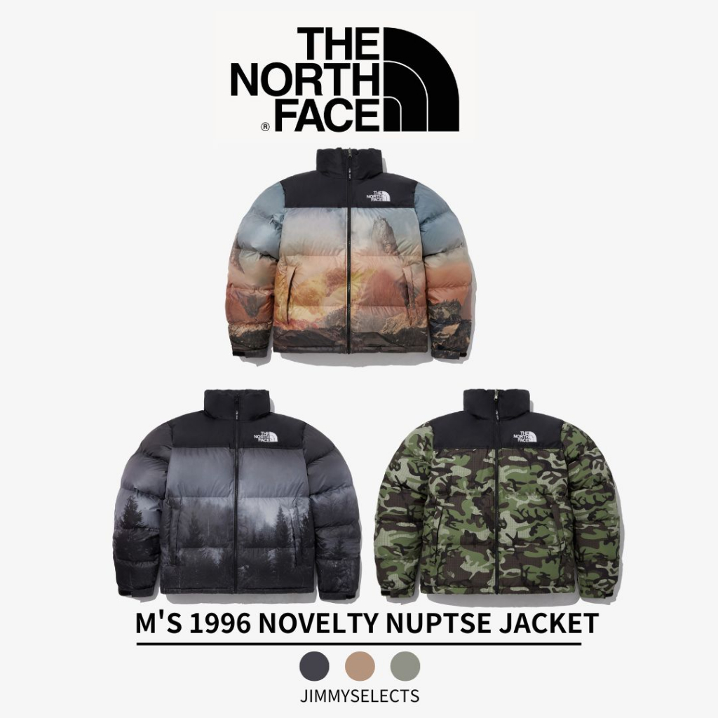 【吉米.tw】韓國代購 THE NORTH FACE 男 1996 NOVELTY NUPTSE 火山 羽絨外套 SEP