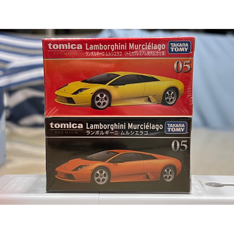 （萊恩收車R.C.F)Tomica premium No.5 Lamborghini Murcielago 藍寶堅尼小牛