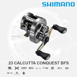 SHIMANO 23 CALCUTTA CONQUEST BFS 黑康 鼓式捲線器 公司貨 微拋捲線器 將軍釣具