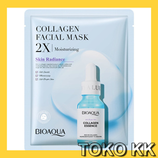 MASKER BIOAQUA pemutih wajah Moisturizing Vitamin C KBT53 B2