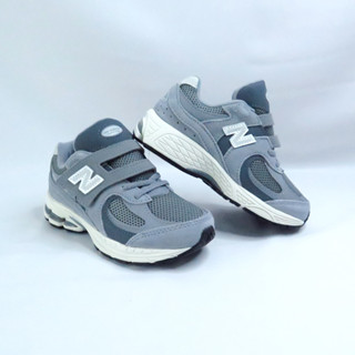 NB 2002 Hook & Loop 中童休閒鞋 寬楦 PV2002ST 元祖灰