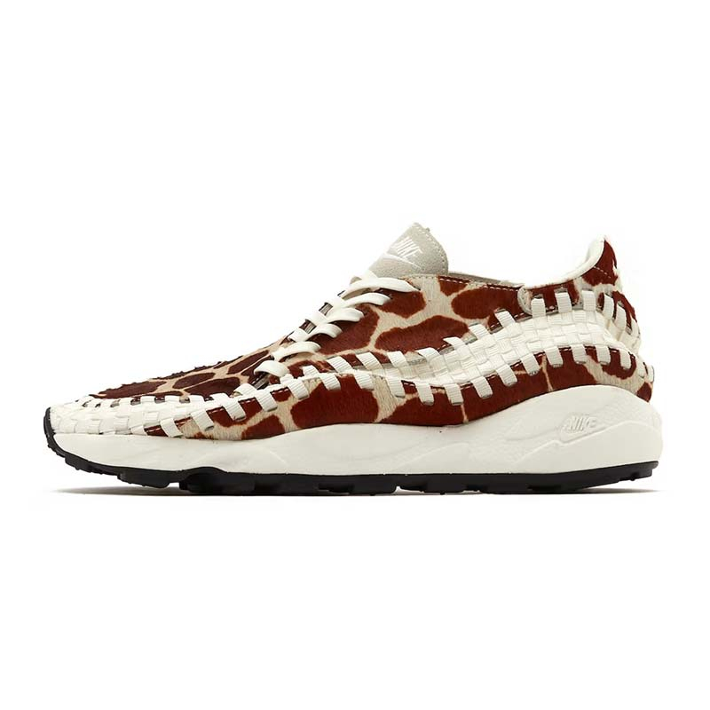 Nike Air Footscape Woven "Cow Print" 咖啡棕乳牛紋 編織鞋 女 FB1959-100