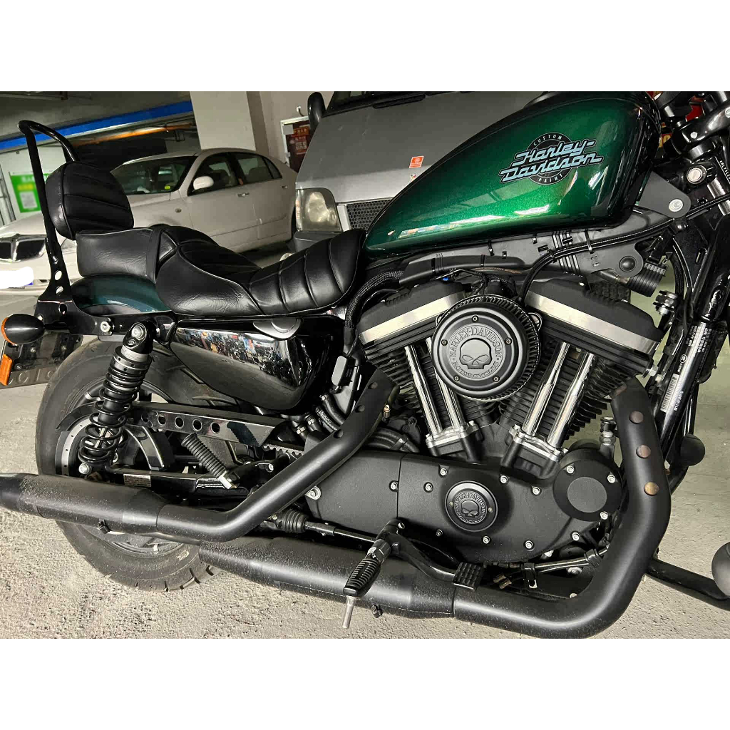 哈雷883金屬離合蓋 適用於 harley 戴娜改裝空濾前殼裝飾蓋 哈雷883 裝飾蓋 哈雷48哈雷48手把