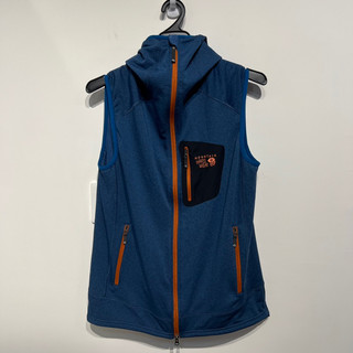 老麥嚴選 Mountain Hardwear 連帽背心外套 藍色 二手 男生XL號 CI0604