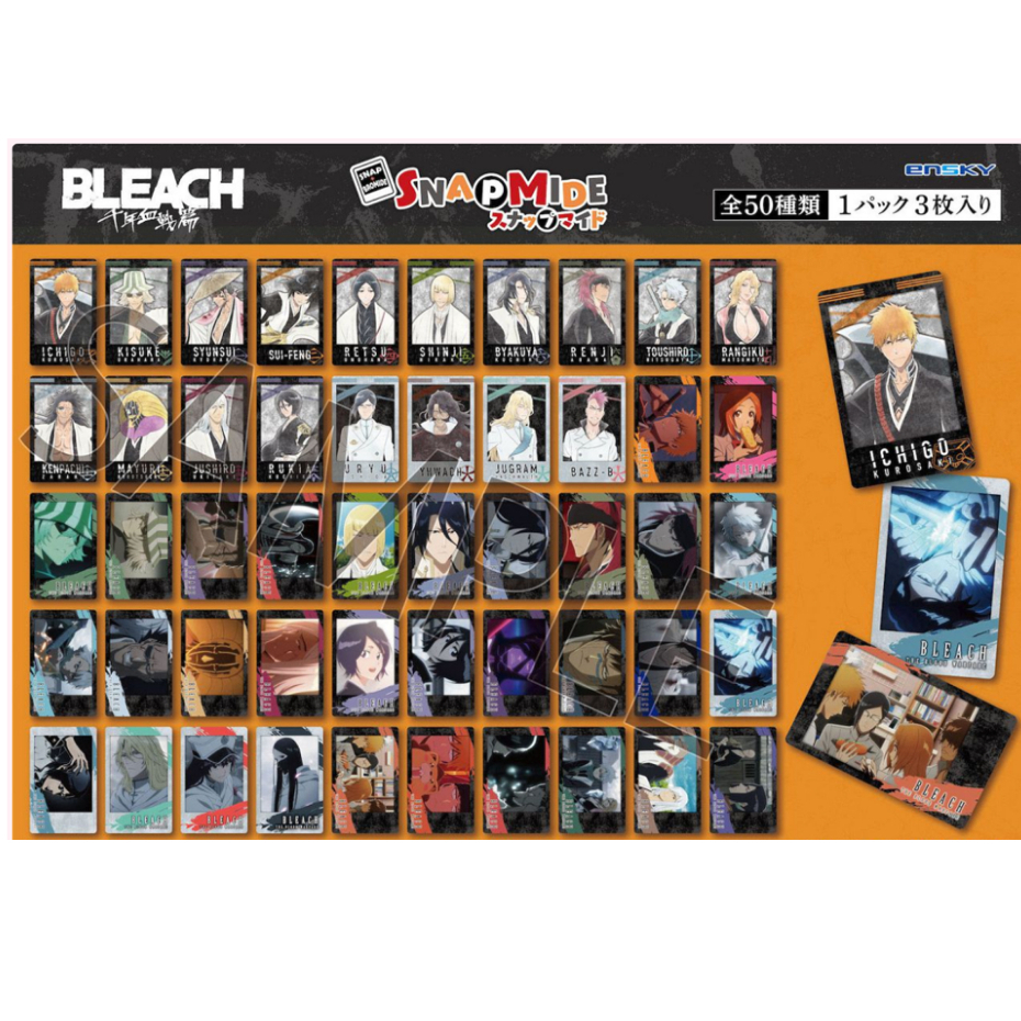 日版現貨 死神 BLEACH 千年血戰篇 卡片 藍染 朽木白哉 浦原喜助 黒崎一護 日番谷冬獅郎 市丸銀 露琪亞