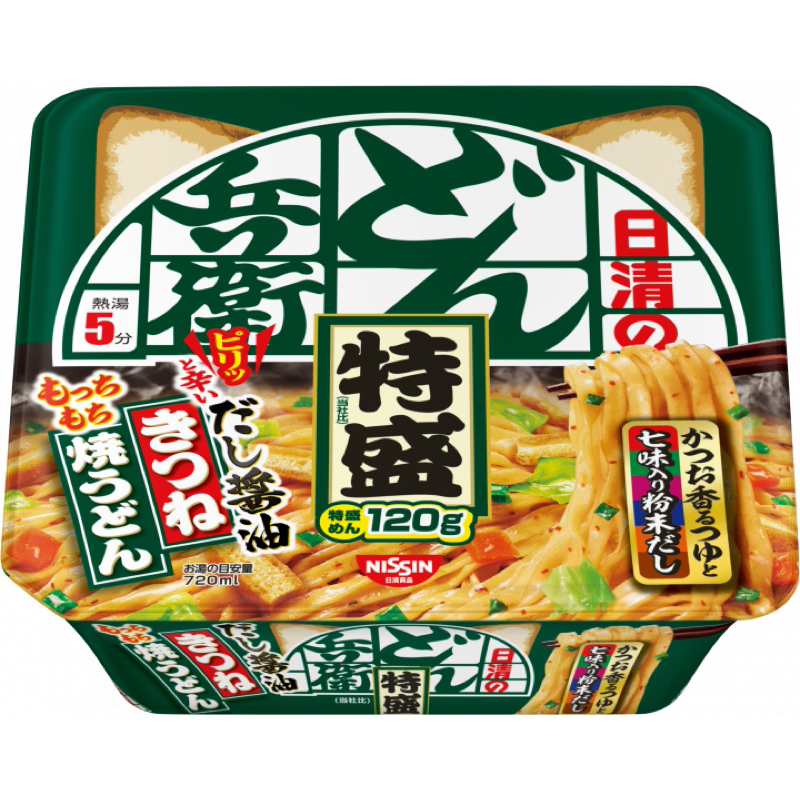 日本 日清 NISSIN 兵衛 特盛 豆皮炒烏龍麵